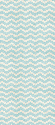 Rolgordijn verduisterend Blauwe zigzags