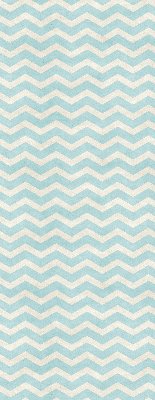 Rolgordijn verduisterend Blauwe zigzags