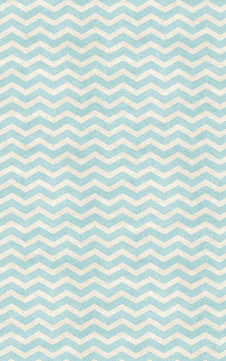 Rolgordijn verduisterend Blauwe zigzags