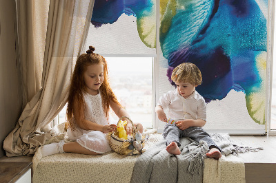 Rolgordijn verduisterend Geschilderd beeld