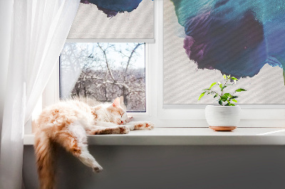 Rolgordijn verduisterend Geschilderd beeld