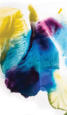 Rolgordijn verduisterend Geschilderd beeld