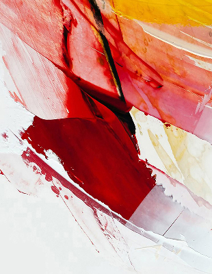 Rolgordijn voor het raam Geschilderd beeld