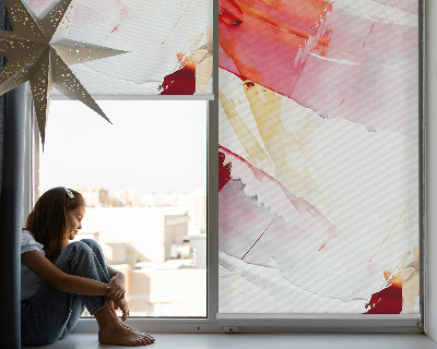 Rolgordijn voor het raam Geschilderd beeld