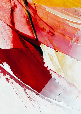 Rolgordijn voor het raam Geschilderd beeld