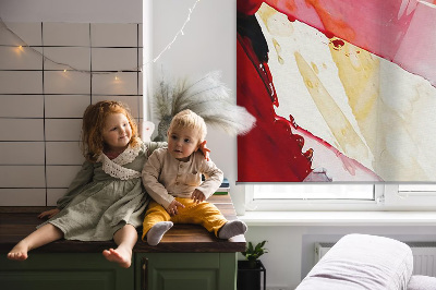 Rolgordijn voor het raam Geschilderd beeld