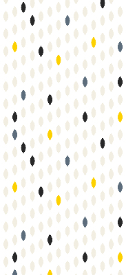 Rolgordijn voor het raam Kleurrijke korrels