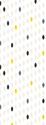 Rolgordijn voor het raam Kleurrijke korrels