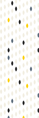 Rolgordijn voor het raam Kleurrijke korrels