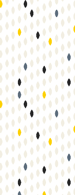 Rolgordijn voor het raam Kleurrijke korrels