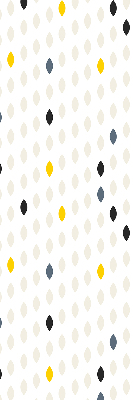 Rolgordijn voor het raam Kleurrijke korrels