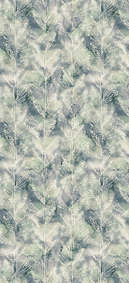 Rolgordijn verduisterend Schets van een plant op een gekleurde achtergrond