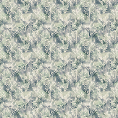 Rolgordijn verduisterend Schets van een plant op een gekleurde achtergrond