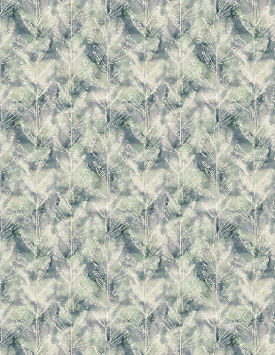 Rolgordijn verduisterend Schets van een plant op een gekleurde achtergrond