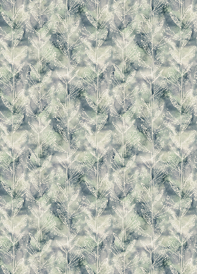 Rolgordijn verduisterend Schets van een plant op een gekleurde achtergrond