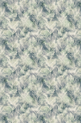 Rolgordijn verduisterend Schets van een plant op een gekleurde achtergrond