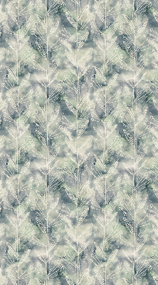 Rolgordijn verduisterend Schets van een plant op een gekleurde achtergrond