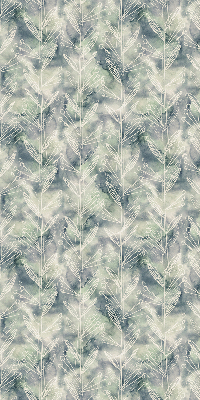 Rolgordijn verduisterend Schets van een plant op een gekleurde achtergrond