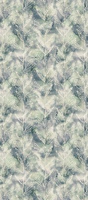 Rolgordijn verduisterend Schets van een plant op een gekleurde achtergrond