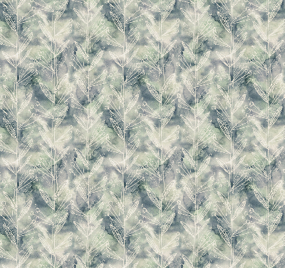 Rolgordijn verduisterend Schets van een plant op een gekleurde achtergrond