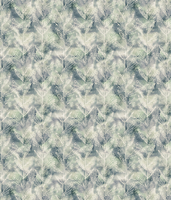 Rolgordijn verduisterend Schets van een plant op een gekleurde achtergrond