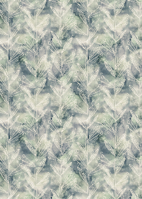 Rolgordijn verduisterend Schets van een plant op een gekleurde achtergrond