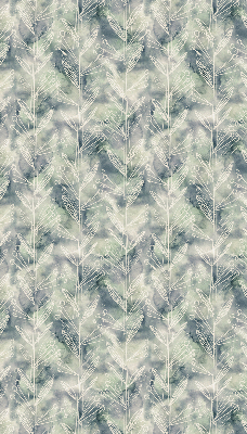 Rolgordijn verduisterend Schets van een plant op een gekleurde achtergrond