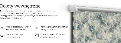 Rolgordijn verduisterend Schets van een plant op een gekleurde achtergrond