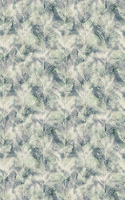 Rolgordijn verduisterend Schets van een plant op een gekleurde achtergrond