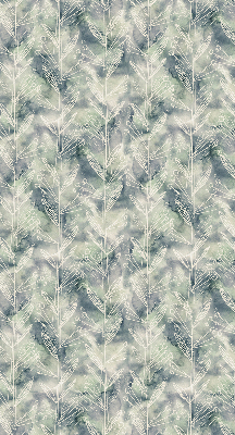 Rolgordijn verduisterend Schets van een plant op een gekleurde achtergrond