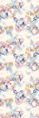 Rolgordijn verduisterend Kleurrijke geschilderde bloemen