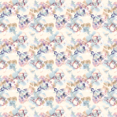 Rolgordijn verduisterend Kleurrijke geschilderde bloemen