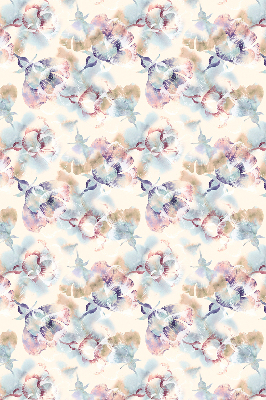 Rolgordijn verduisterend Kleurrijke geschilderde bloemen