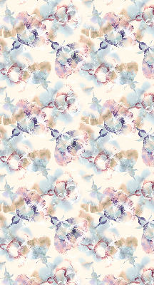 Rolgordijn verduisterend Kleurrijke geschilderde bloemen