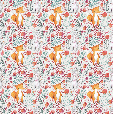 Rolgordijn voor het raam Dieren en planten