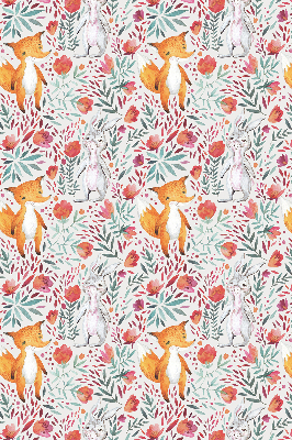 Rolgordijn voor het raam Dieren en planten