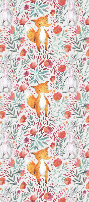 Rolgordijn voor het raam Dieren en planten