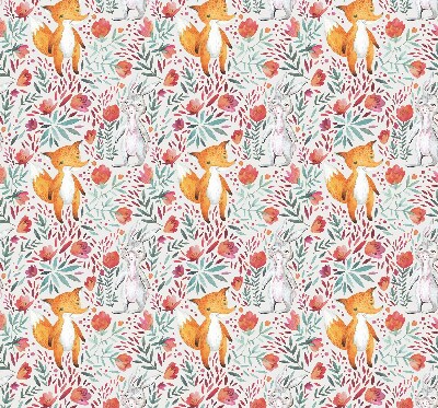 Rolgordijn voor het raam Dieren en planten