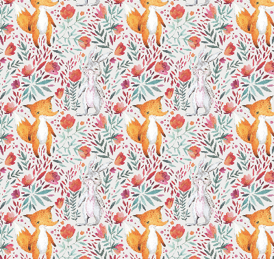 Rolgordijn voor het raam Dieren en planten