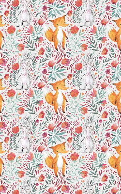 Rolgordijn voor het raam Dieren en planten