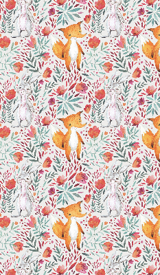 Rolgordijn voor het raam Dieren en planten