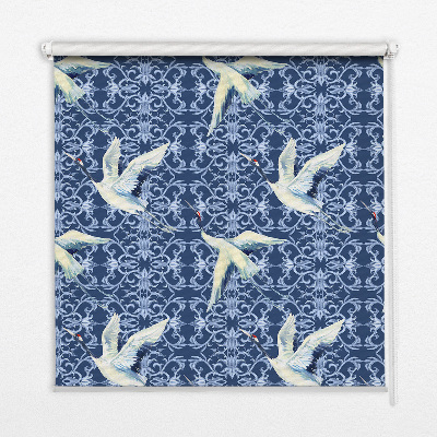 Rolgordijn verduisterend Reigers