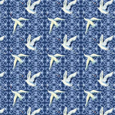 Rolgordijn verduisterend Reigers