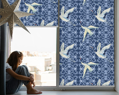 Rolgordijn verduisterend Reigers