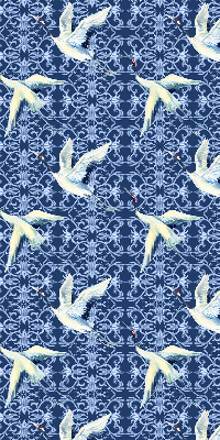 Rolgordijn verduisterend Reigers