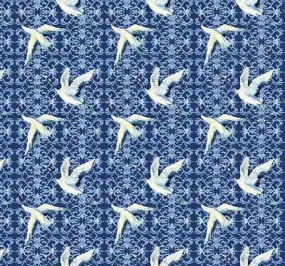 Rolgordijn verduisterend Reigers