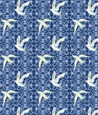 Rolgordijn verduisterend Reigers