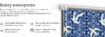 Rolgordijn verduisterend Reigers