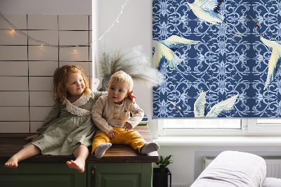 Rolgordijn verduisterend Reigers