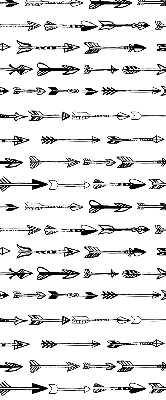 Rolgordijn verduisterend Schets van pijlen